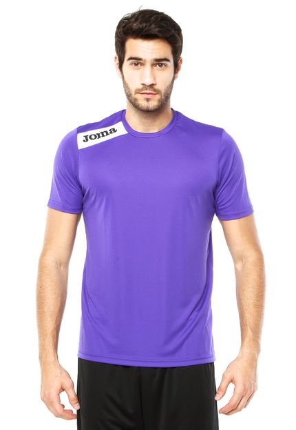 Camiseta Joma Victory Basic Roxo - Marca Joma