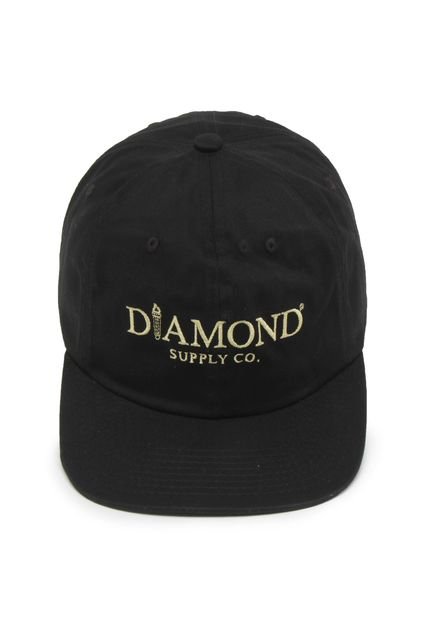 Boné Diamond Supply Co Strapback Mayfair Preto - Marca Diamond Supply Co