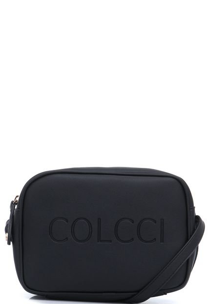 Bolsa Transversal Colcci Logo Preta - Marca Colcci