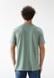 Camiseta Calvin Klein Reta Flame Institucional Verde - Marca Calvin Klein