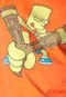 Camiseta Cavalera The Simpsons Laranja - Marca Cavalera