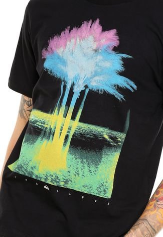 Camiseta Quiksilver Tree Preta