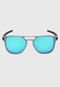 Óculos de Sol Oakley Latch Alpha Prata/Azul - Marca Oakley