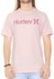 Camiseta Hurley O&O Push Throught Rosa - Marca Hurley