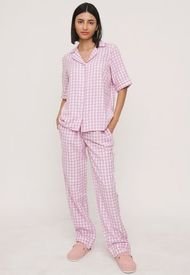 Pijama Pieces Hadil  Morado - Calce Regular
