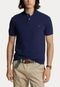 Camisa Polo Polo Ralph Lauren Slim Fit Logo Azul-Marinho - Marca Polo Ralph Lauren