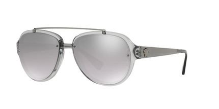 Óculos de Sol Versace Piloto BE4235Q Masculino Cinza - Marca Versace