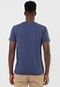 Camiseta Osklen Lettering Azul-Marinho - Marca Osklen