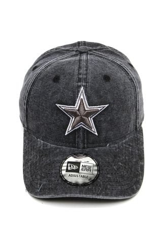Boné New Era Strapback Dallas Cowboys Cinza