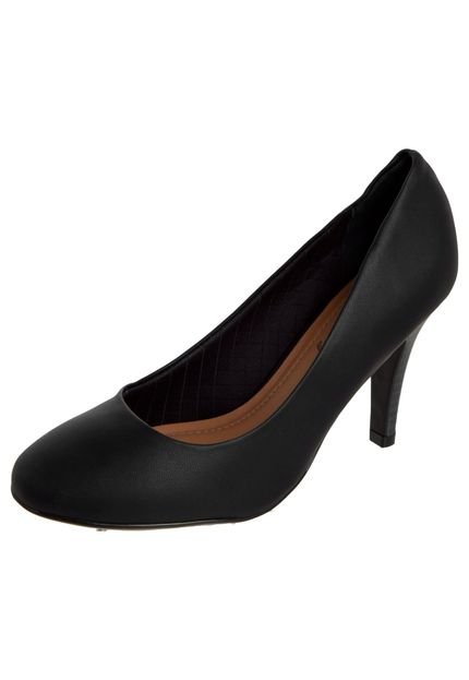 Scarpin Piccadilly High Preto - Marca Piccadilly