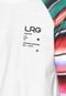 Camiseta LRG Raglan Baseball Branca - Marca LRG