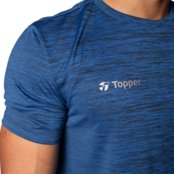 Camiseta Masculina Topper Treino Classic Azul - Marca Topper