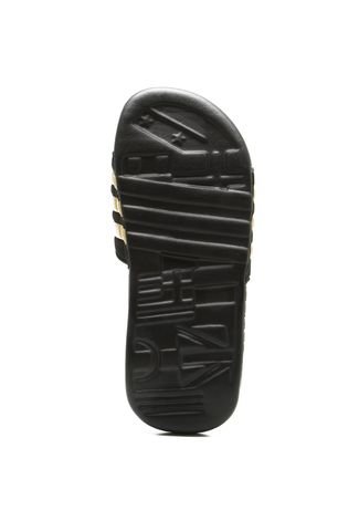Chinelo Slide adidas Performance Adissage Preto/Dourado