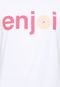 Camiseta Manga Curta Enjoi Boobie Branca - Marca Enjoi