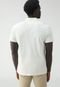 Camisa Polo Tommy Jeans Slim Logo Off White - Marca Tommy Jeans
