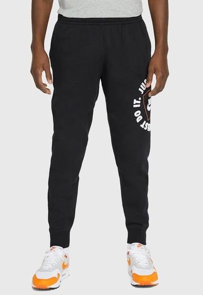 Cuota fantasma conversión Pantalón de Buzo Nike M NSW JDI FLC PANT Negro - Calce Regular - Compra  Ahora | Dafiti Chile