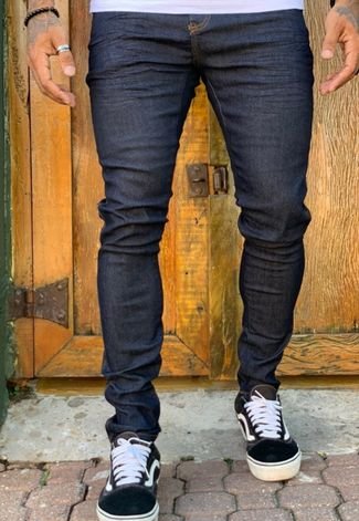 Calça Skinny Alleppo Jeans Versalhes Escura