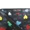 Bolsa Betty Boop Transversal Pequena Semax Coração BP2901  Preta Colorida - Marca SEMAX