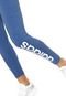 Legging adidas Performance W E Lin Tight Azul - Marca adidas Performance