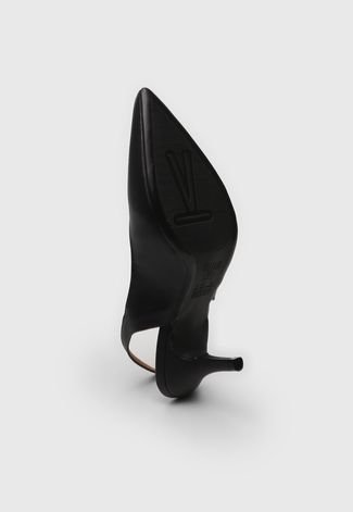 Scarpin Slingback Vizzano Fosco Preto