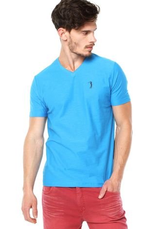 Camiseta Aleatory Basic Azul