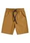 Conjunto Infantil com Camisa Polo e Bermuda em Sarja para Meninos Quimby Verde - Marca Quimby