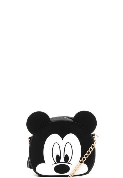 Bolsa Mickey Mouse Corrente Preta - Marca Mickey Mouse