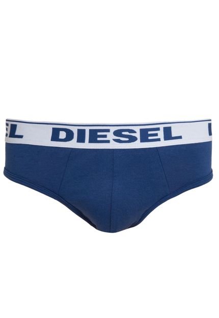Cueca Diesel Tradicional Sunga/Slip Azul - Marca Diesel