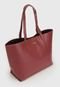 Bolsa Sacola Colcci Com Necessaire Vinho - Marca Colcci