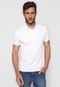 Camisa Polo Calvin Klein Reta Textura Branca - Marca Calvin Klein