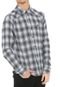 Camisa John John Reta Padronagem Cinza - Marca John John