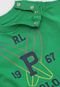 Camiseta Polo Ralph Lauren Infantil Estampada Verde - Marca Polo Ralph Lauren