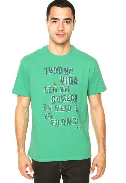 Camiseta Reserva Tudo na Vida Verde - Marca Reserva