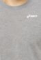 Camiseta Manga Curta Asics Logo Cinza - Marca Asics