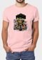 Camiseta Masculina Rosa Go Ducks Algodão Premium Benellys - Marca Benellys