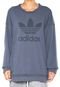 Moletom Fechado adidas Originals TRF Sweatshirt Cinza - Marca adidas Originals