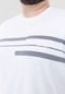 Camiseta Masculina Big & Tall com Estampa Listras - Marca Hangar 33