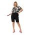 Blusa Feminina Plus Size Em Visco Bali Secret Glam Preto - Marca Secret Glam