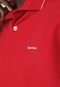 Camisa Polo Calvin Klein Slim Friso Vermelha - Marca Calvin Klein