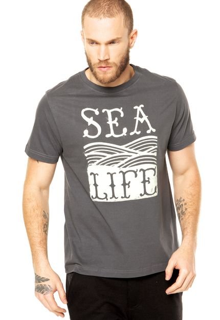 Camiseta Star Point Sea Life Cinza - Marca Star Point