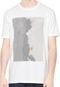 Camiseta Calvin Klein Textura Off-white - Marca Calvin Klein