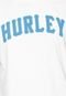 Camiseta Hurley Bull Pen Branca/Cinza - Marca Hurley