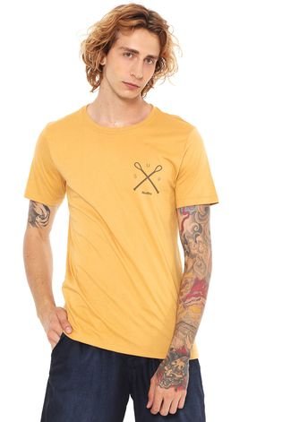 Camiseta Redley Silk Waves Amarela