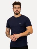 Kit Camisetas Lacoste Masculinas Jersey Pima Cotton Azul Marinho/Branco 2UN - Marca Lacoste