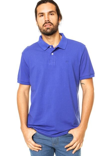 Camisa Polo Richards Azul - Marca Richards