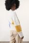 Suéter Tricot Vero Moda Color Block Off-White - Marca Vero Moda