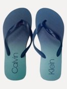 Chinelo Calvin Klein Swimwear Degradê Azul Marinho Incolor - Marca Calvin Klein