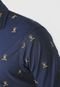 Camisa Polo Ralph Lauren Reta Brasão Azul-Marinho - Marca Polo Ralph Lauren