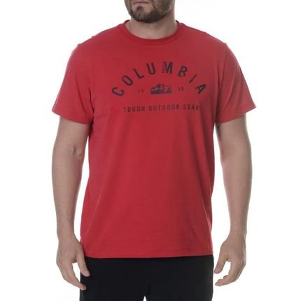 Camiseta Columbia Csc Dome Vermelho Masculino - Marca Columbia