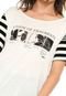 Camiseta Forum Estampada Off-white - Marca Forum